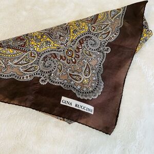 Gina Ruccini Paisley Silk Scarf